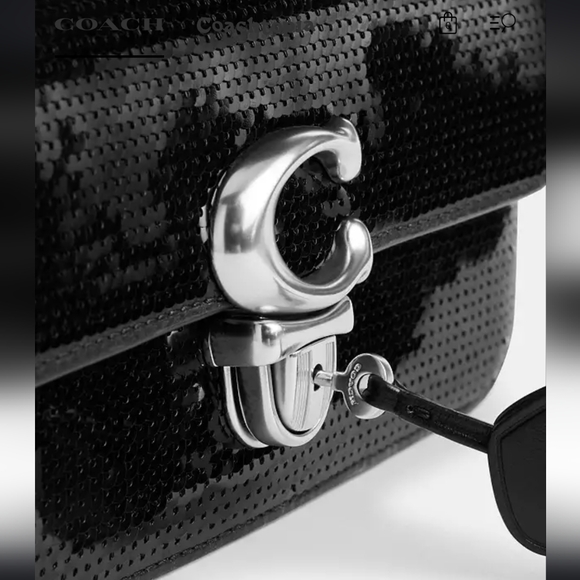 Coach Studio Bag 20 With Sequins - Picture 4 of 15